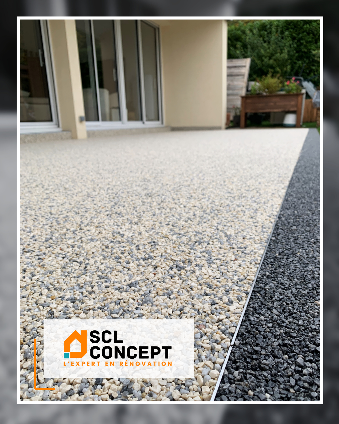 terrasse moquette de pierre