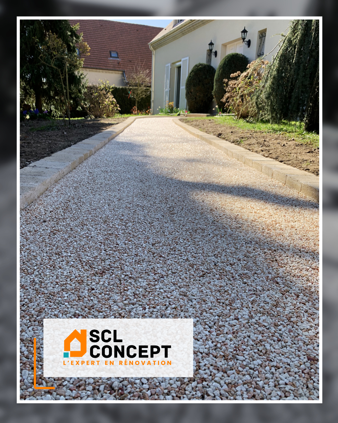 Moquette de pierre allées et cours