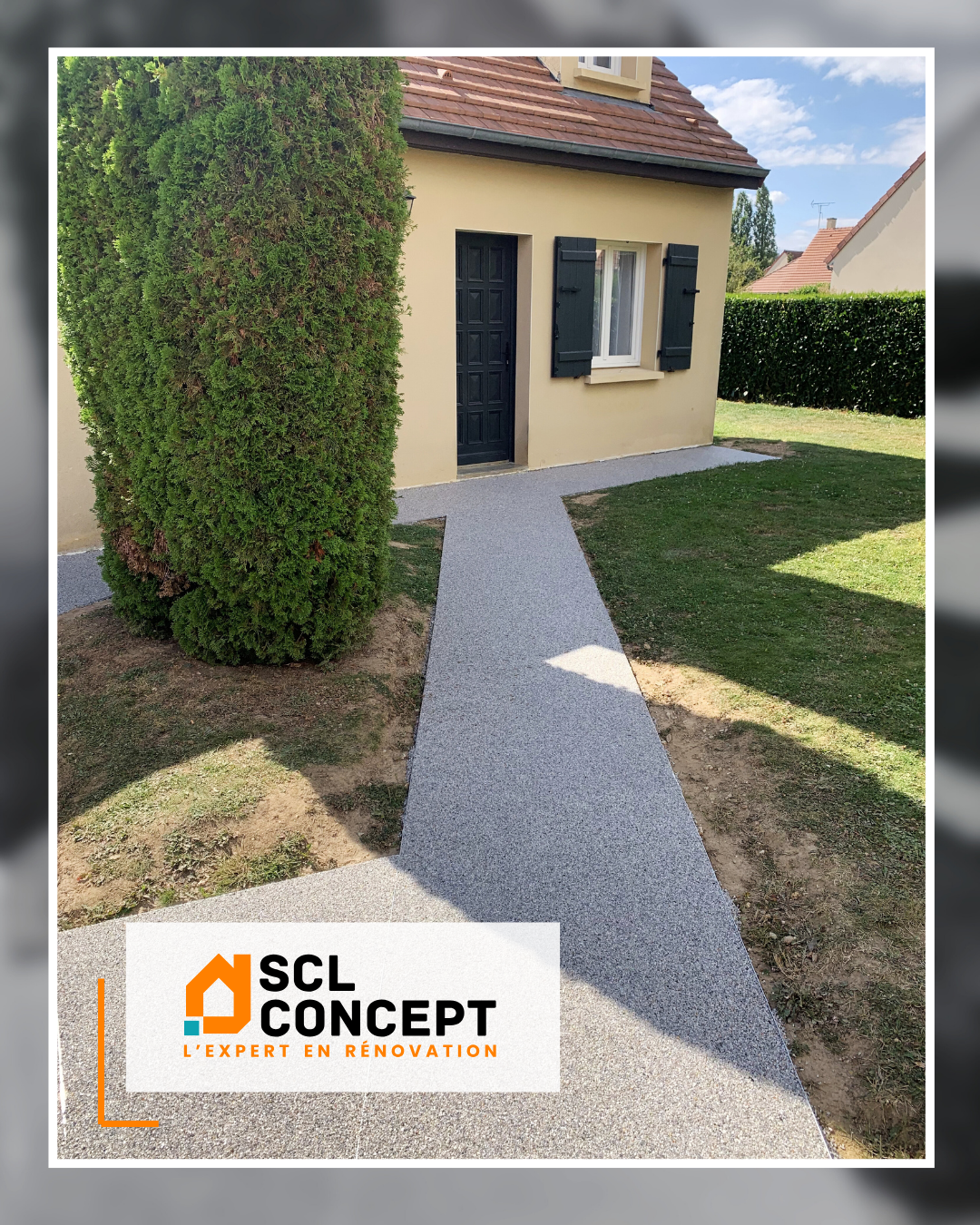 Moquette de pierre allées et cours